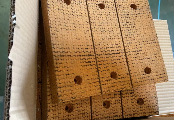 مواد كتلة الفرامل المنسوجة من الراتنج للكواكب