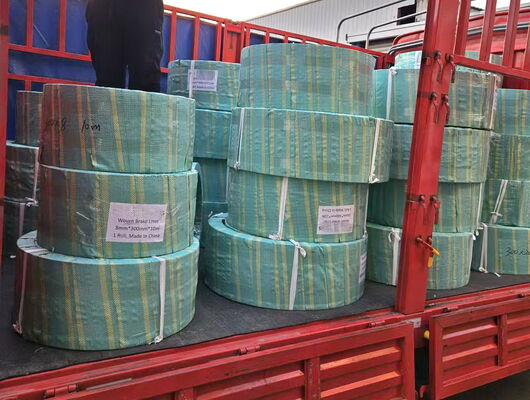 الراتنج النسيج للفاتورة الفرامل مع سلك النحاس في الداخل للفاتورة الاحتكاكية للزجاج